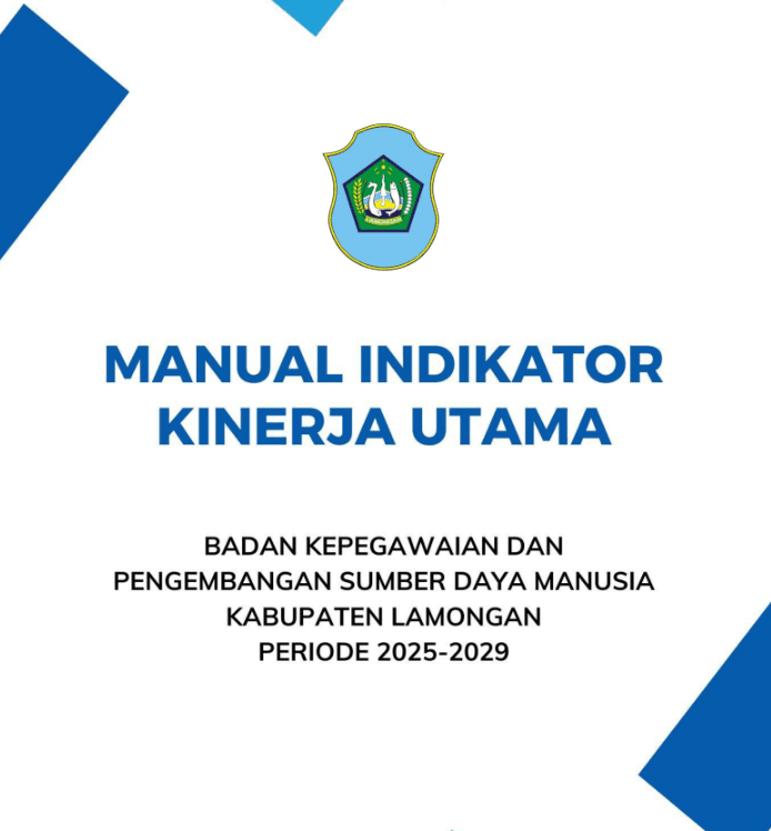 MANUAL INDIKATOR KINERJA UTAMA (Periode 2025-2029)